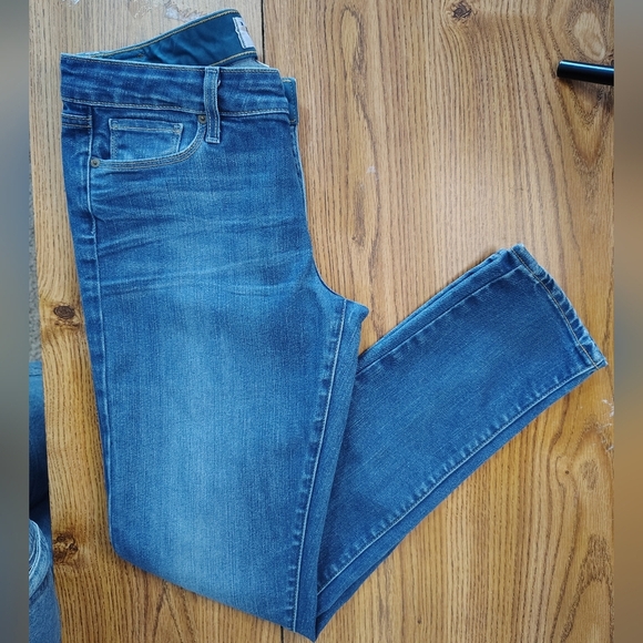 Paige women's Skyline ankle peg jeans, size 30, mid rise, skinny, cotton blend. - Picture 2 of 16